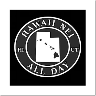 Roots Hawaii and Utah by Hawaii Nei All Day Posters and Art